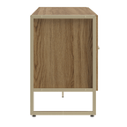 Rack para TVs até 50 Polegadas Voss 146 cm Freijó com Champanhe - Província - Rack