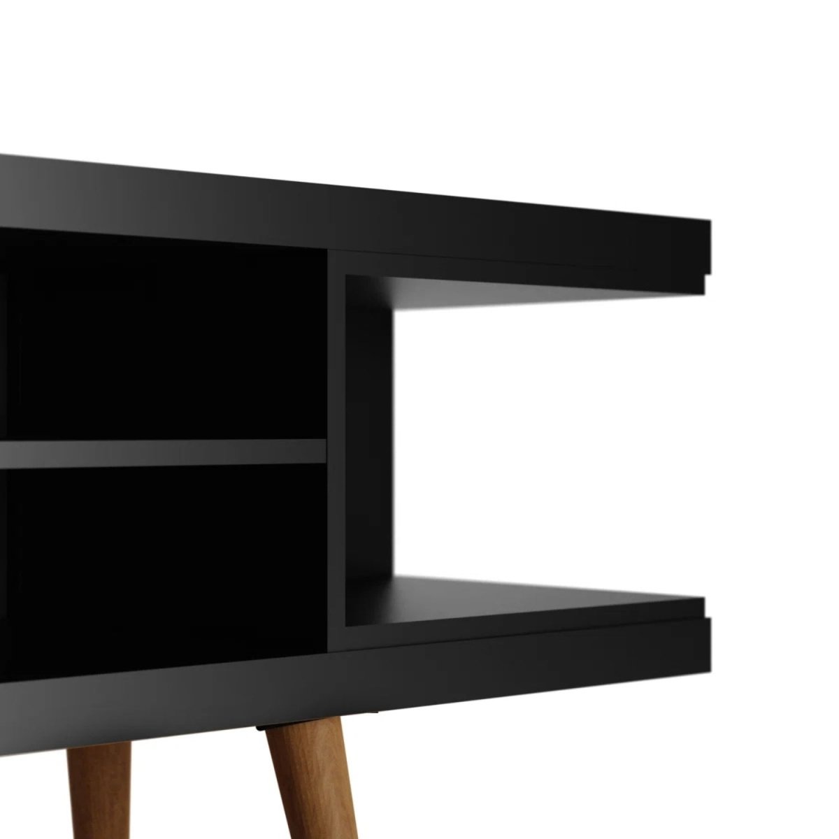 Rack para TVs até 55 Polegadas Utopia 135cm Preto Fosco - Província - Rack