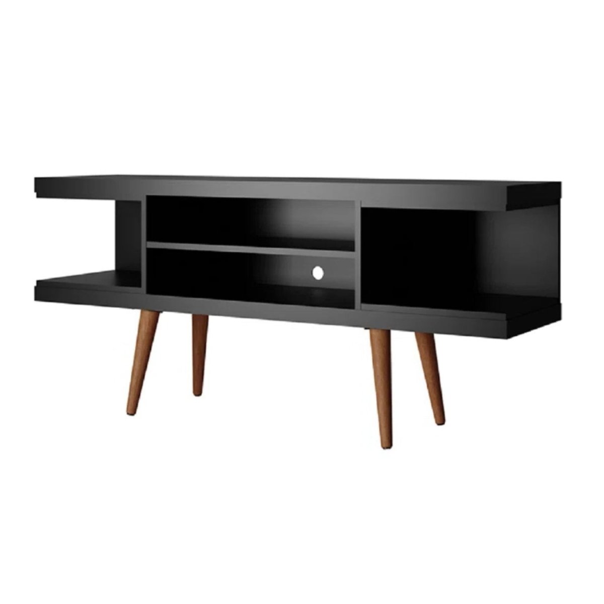 Rack para TVs até 55 Polegadas Utopia 135cm Preto Fosco - Província - Rack