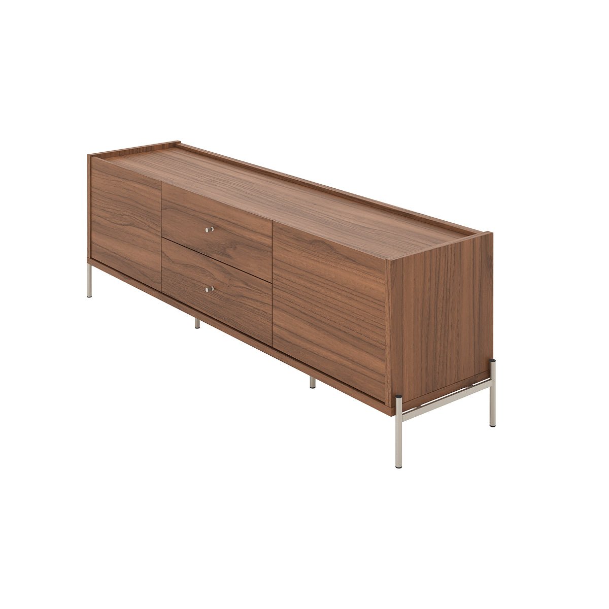 Rack para TVs até 75 Polegadas 2 Portas 2 Gavetas Jasper 185cm - Província - Rack