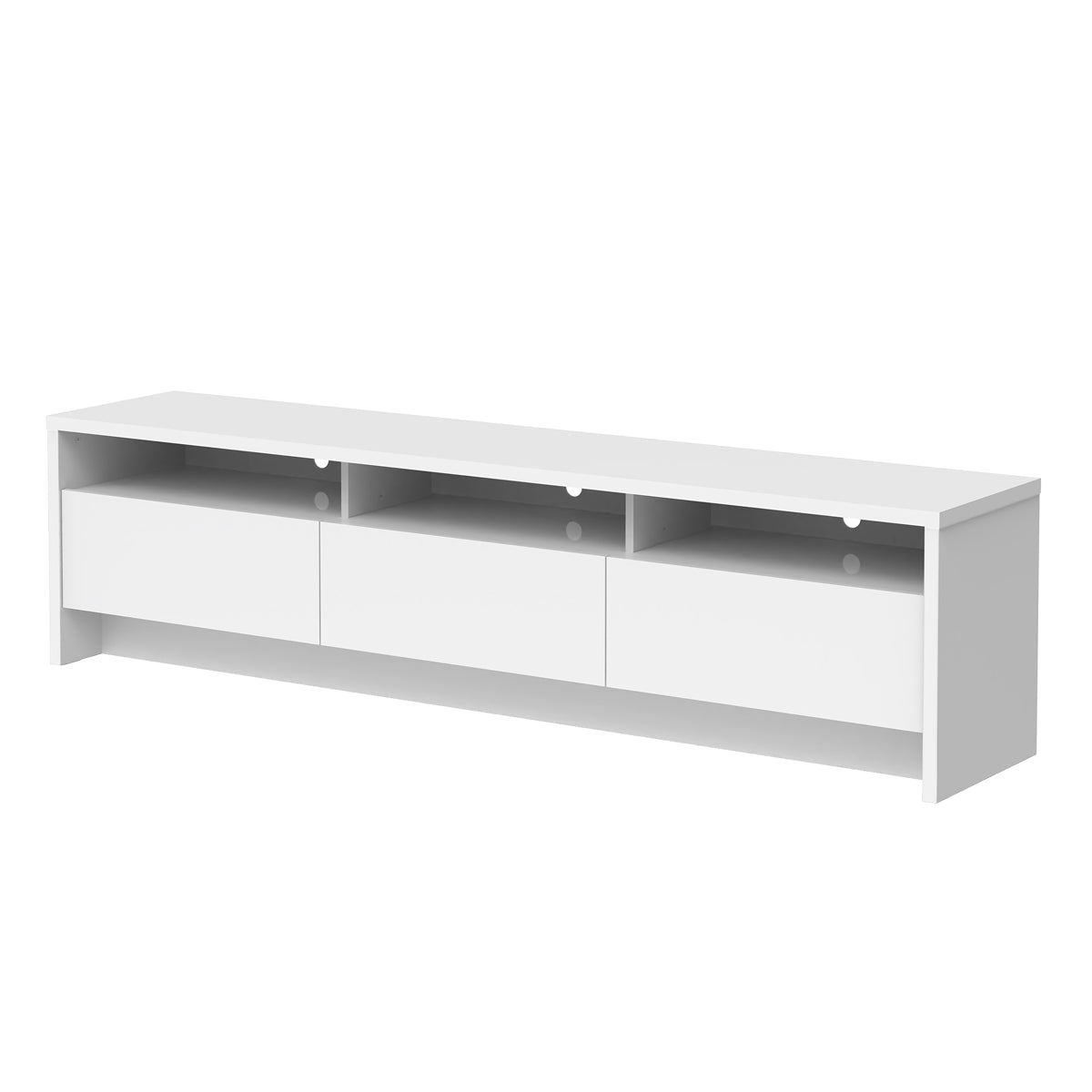 Rack para TVs até 75 Polegadas 3 Portas Aspen 184cm - Província - Rack com painel