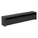 Rack para TVs até 75 Polegadas 3 Portas Aspen 219cm - Província - Rack com painel