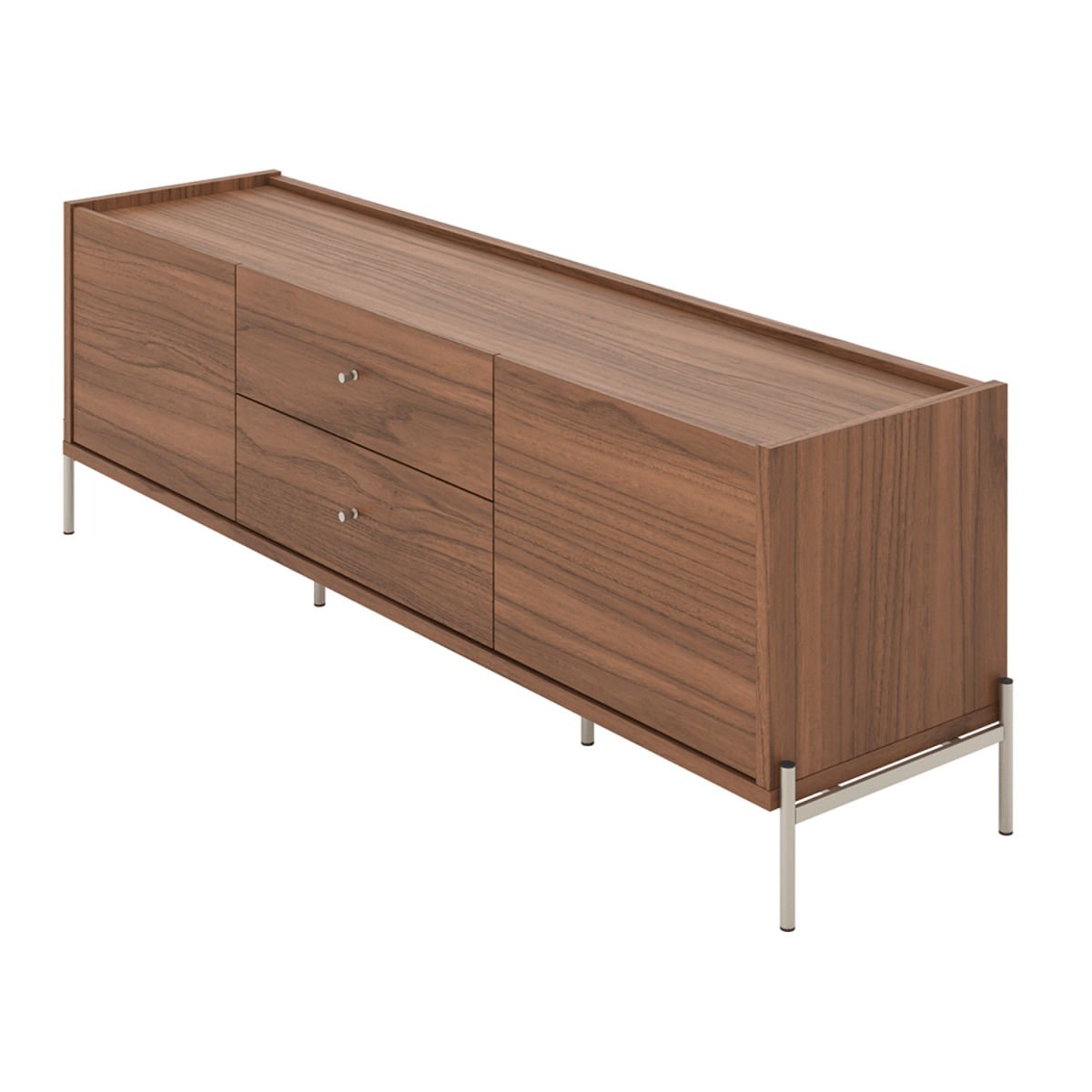 Rack para TVs até 75 Polegadas Jasper 220 cm Canella com Champanhe - Província - Rack