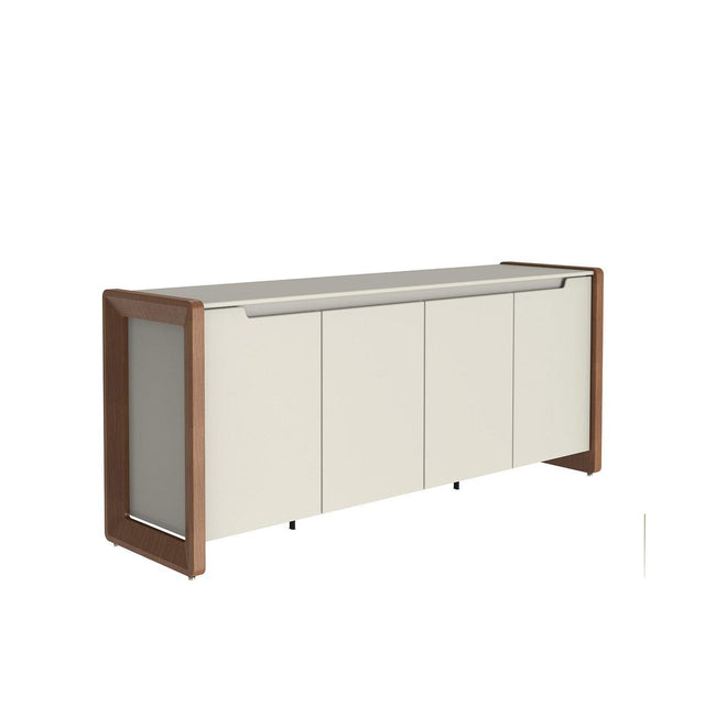 Buffet Bristol 189 cm – Off White Fosco c/ Natural